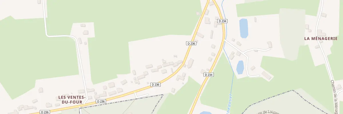 Plan du 10 Les Ventes du Four à Villeneuve-en-Perseigne