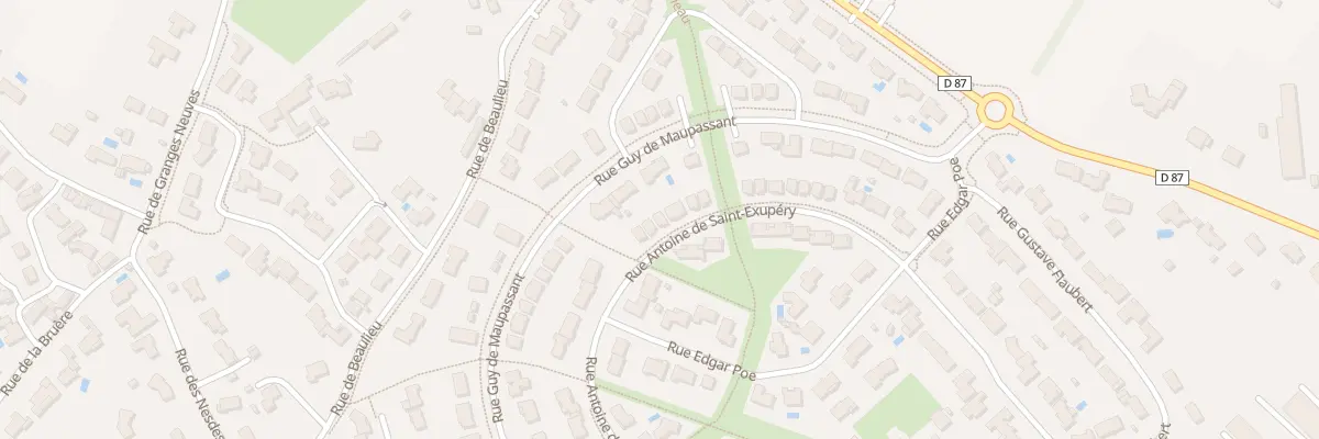 Plan du 45 Rue Antoine de Saint Exupéry à Fontaine-le-Comte