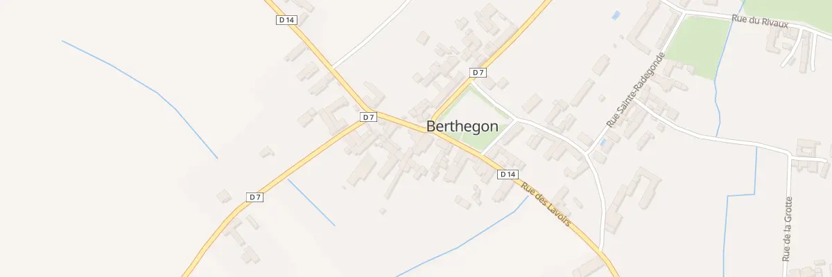Plan du 29 Rue des Lavoirs à Berthegon