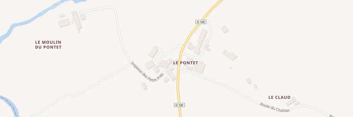 Plan du 4 Imp des Petits Prés à Allemans