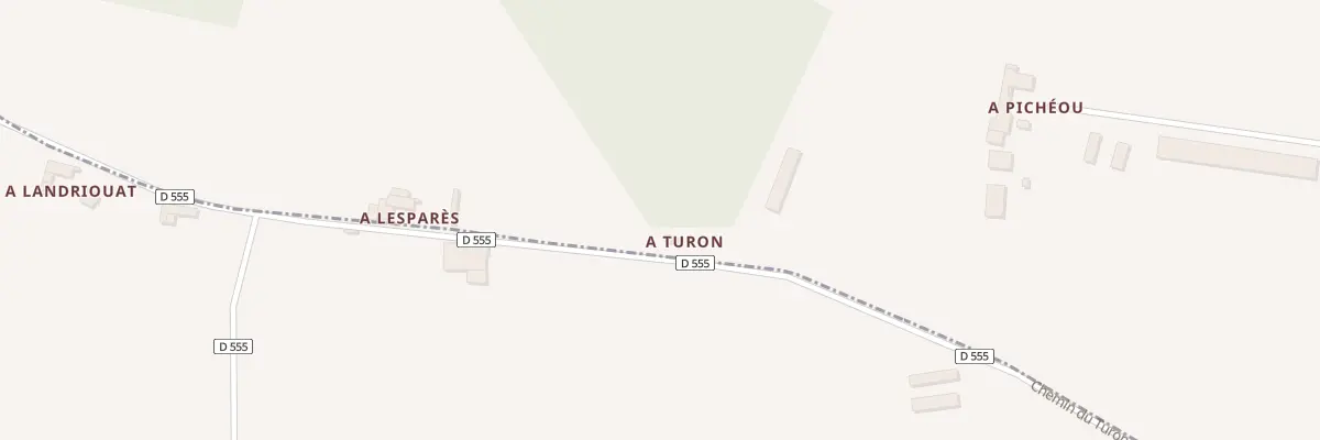 Plan du 5102 A Turon à Aux-Aussat
