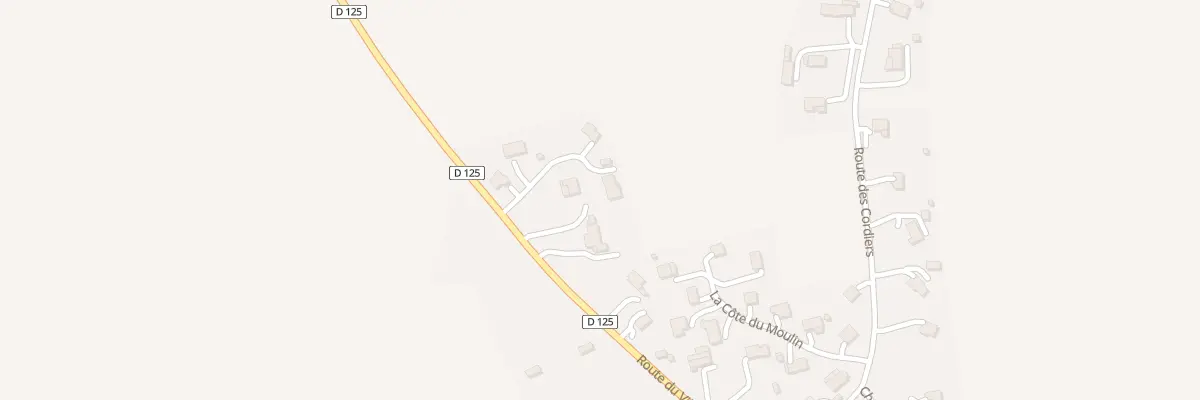 Plan du 876 Rte du Village à Hermeville