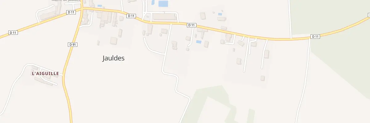Plan du 304 Rte du Pont d’Agris à Jauldes