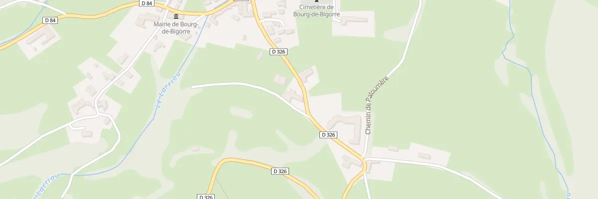 Plan du 5024 Le Village à Bourg-de-Bigorre