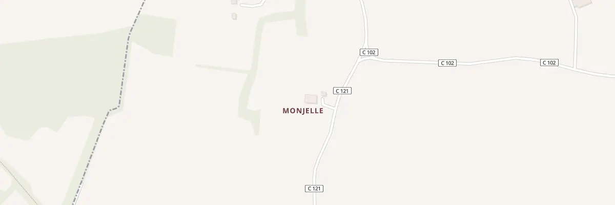 Plan du 5506 A Monjelle à Gondrin