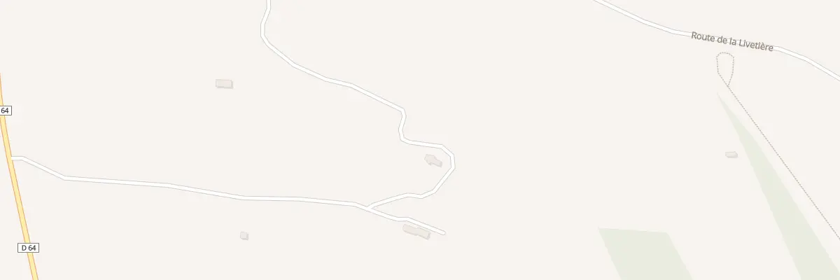 Plan du 16 Rte Départementale 64 à Prêtreville