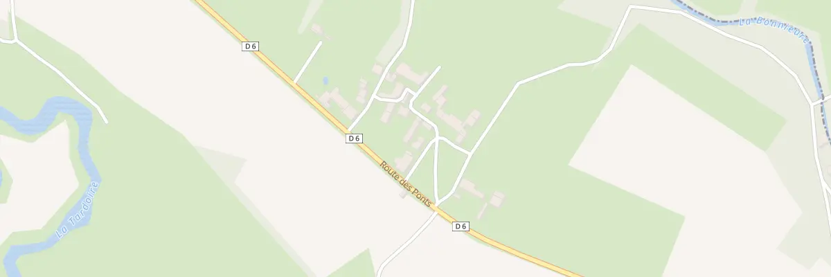 Plan du 1 Che de la Prairie à Saint-Ciers-sur-Bonnieure