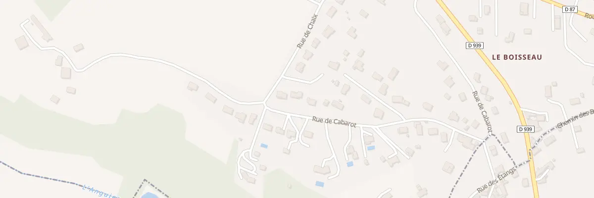 Plan du 5444 Les Chaumes à Garat