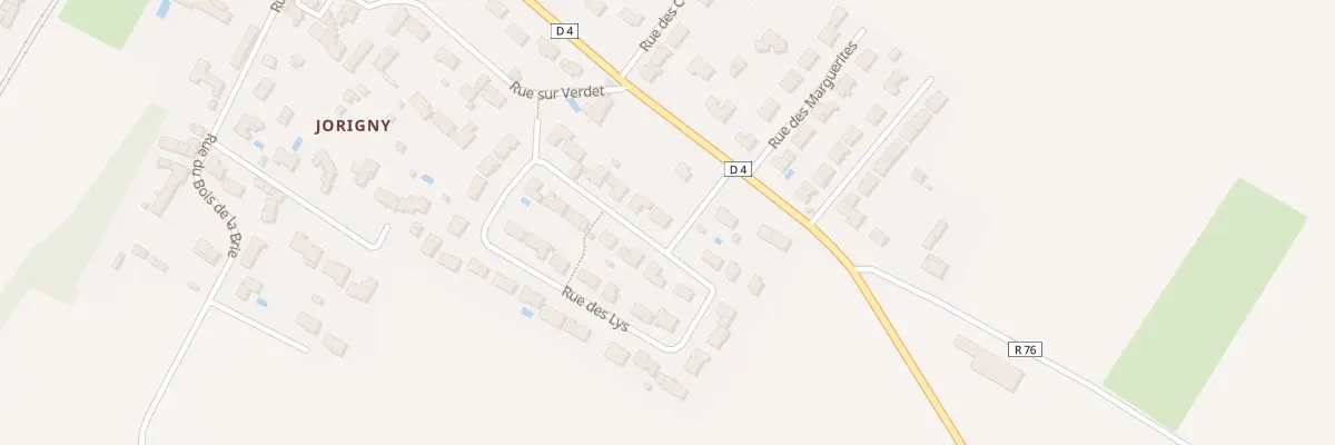 Plan du 1 Rue des Lys à Vivonne