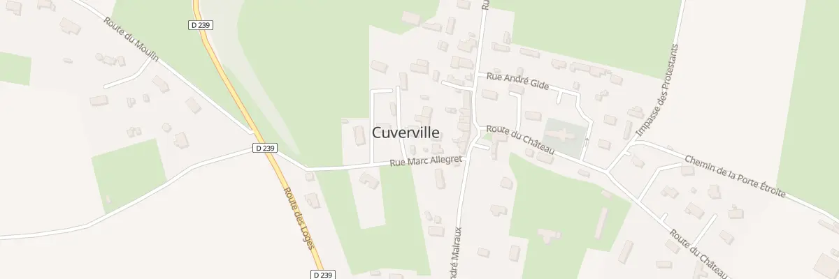 Plan du 54 Rue Marc Allégret à Cuverville