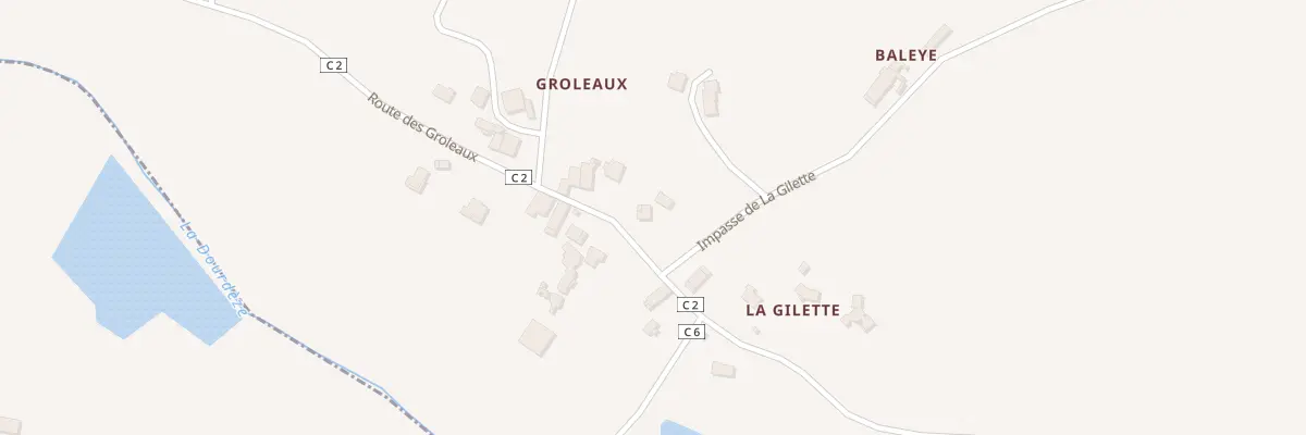 Plan du 1381 Rte des Groleaux à Saint-Astier