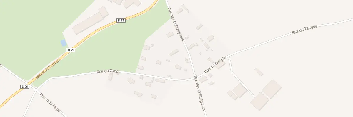Plan du 4 Rue des Châtaigniers à Criquetot-l’Esneval