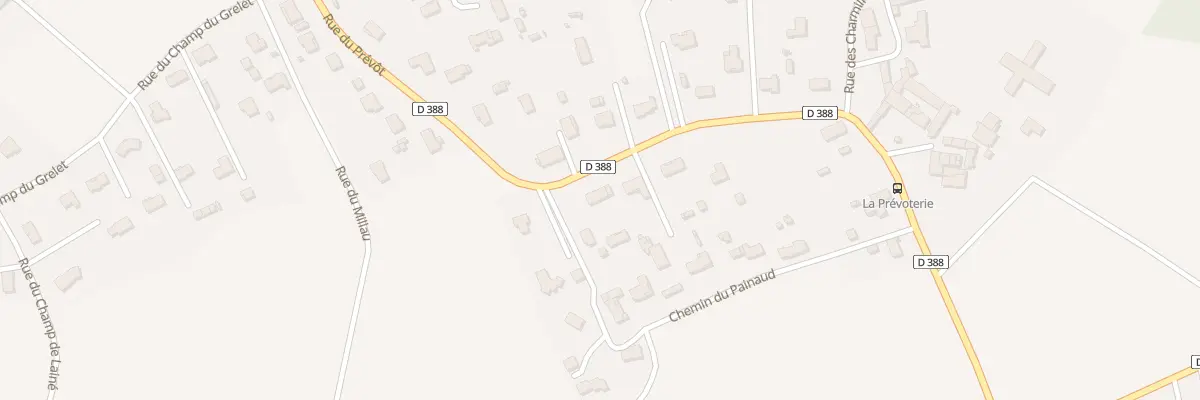 Plan du 312 Rue du Prévôt à Brie