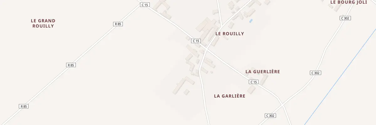 Plan du 236 Le Rouilly à Ligré