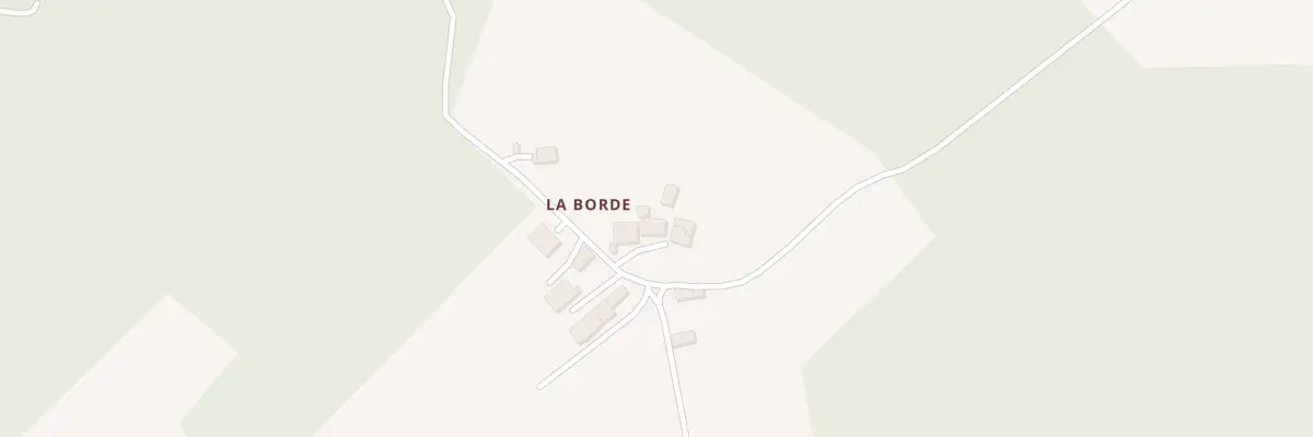 Plan du 4 La Borde à Gurat