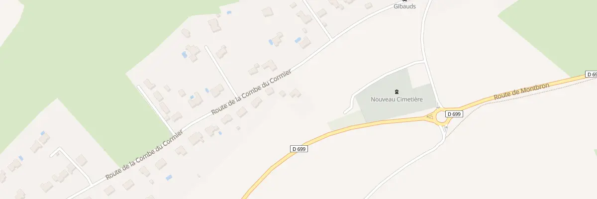 Plan du 5 Rte de la Combe du Cormier à Mornac