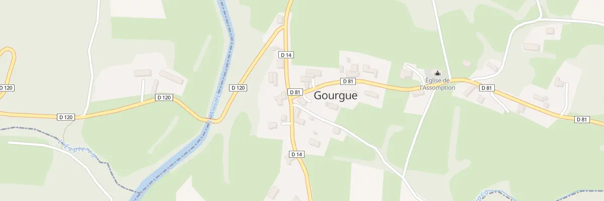 Plan du 26 Rte de Capvern-les-bains à Gourgue