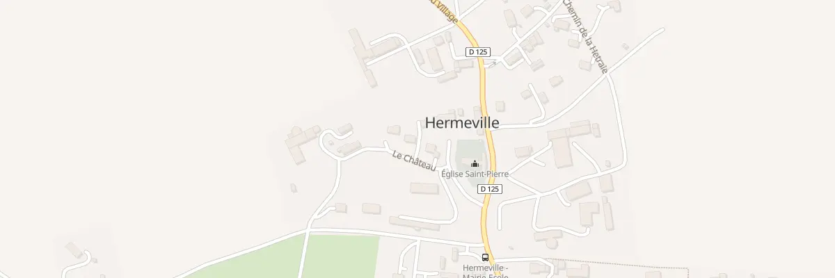 Plan du 67 Le Chateau à Hermeville