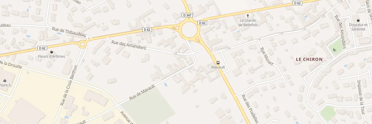 Plan du 1 Rue de Mavault à Neuville-de-Poitou