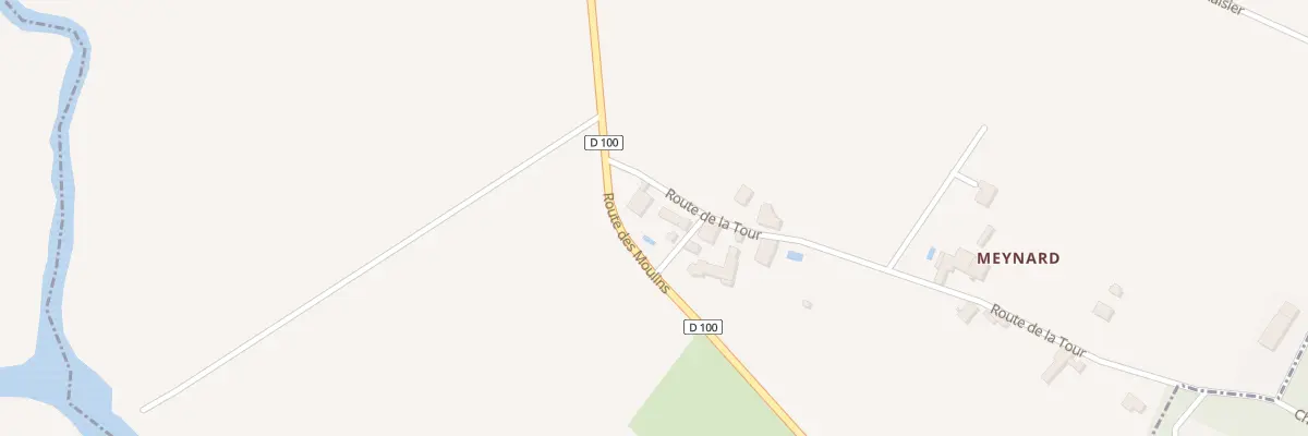 Plan du 30 Rte Sous la Tour à Allemans