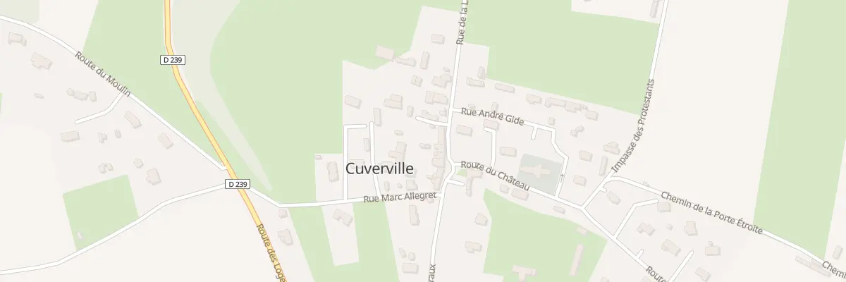 Plan du 7 Rue de la Livre de Beurre à Cuverville
