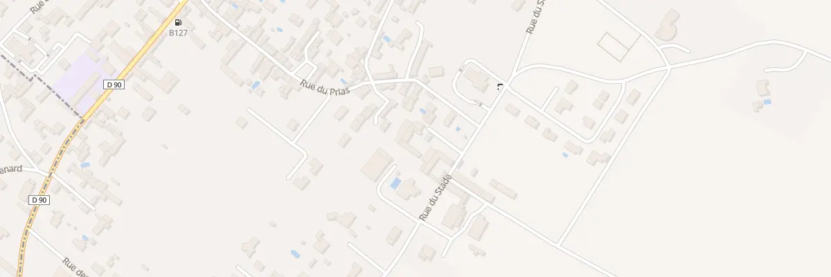 Plan du 1 Imp des Tamaris à Chabournay