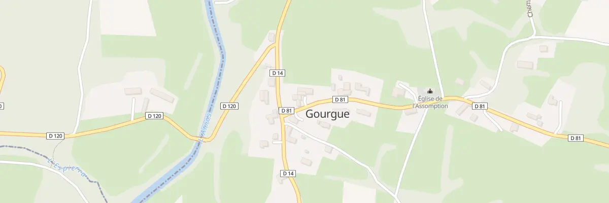 Plan du 5019 Le Hounta à Gourgue
