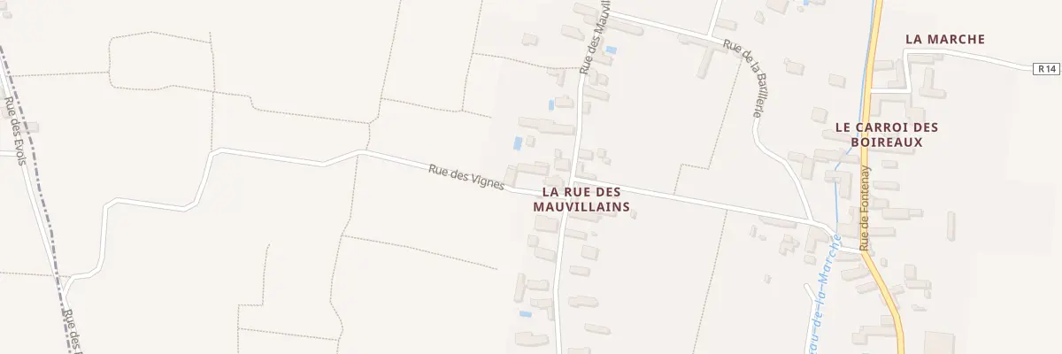 Plan du 1 Rue des Vignes à Coteaux-sur-Loire