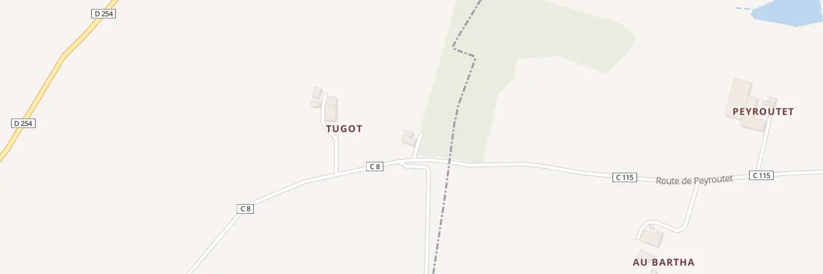 Plan du 5095 A Tugot à Montréal