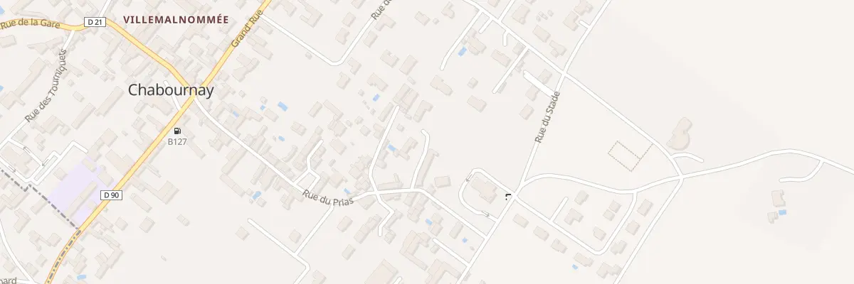 Plan du 27B Rue du Prias à Chabournay
