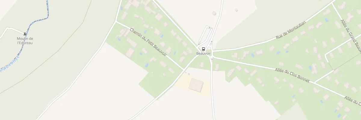 Plan du 31 Che du Petit Beauvoir à Vouneuil-sous-Biard
