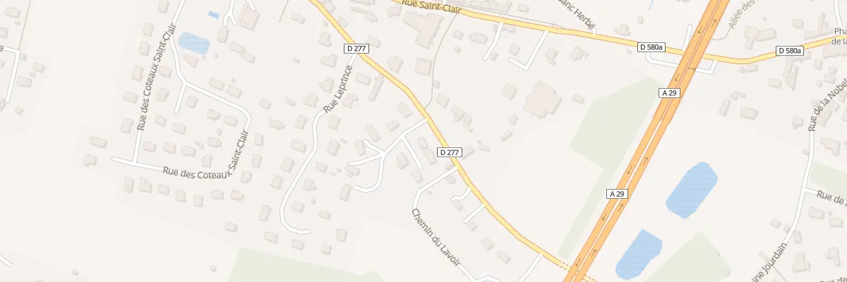 Plan du 10 Rue Beerblock à La Rivière-Saint-Sauveur