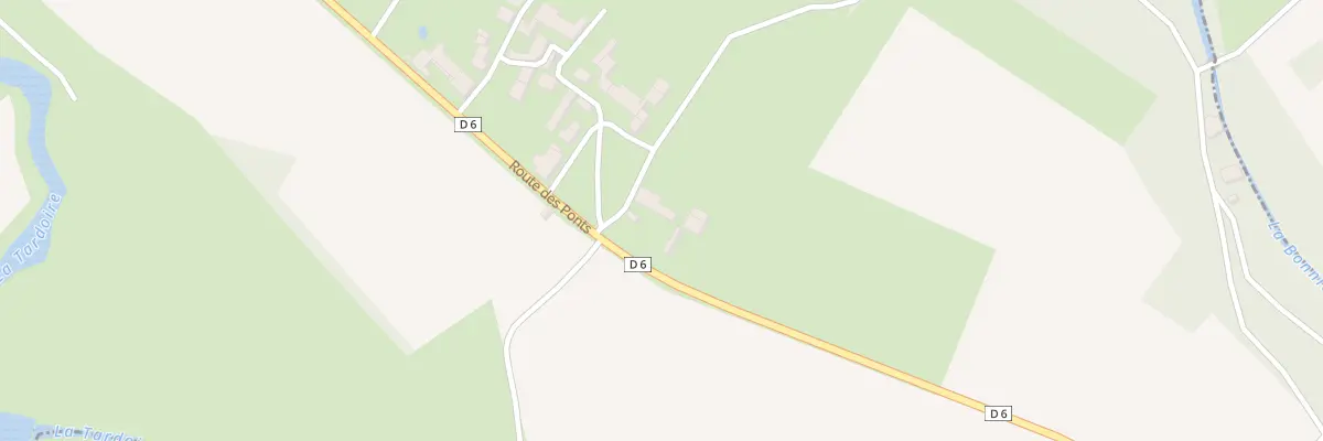 Plan du 25 Rte des Ponts à Saint-Ciers-sur-Bonnieure