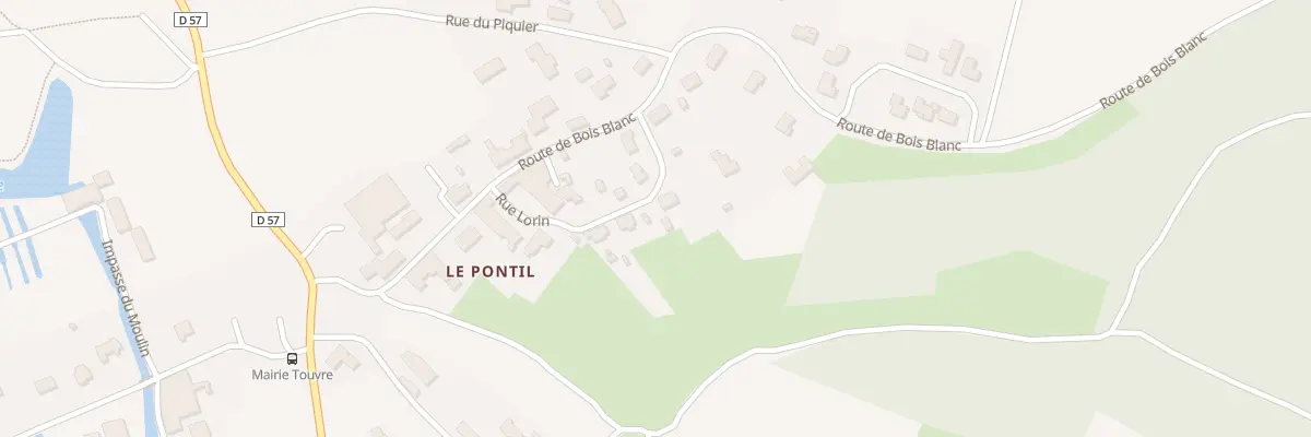 Plan du 10 Rue Lorin à Touvre