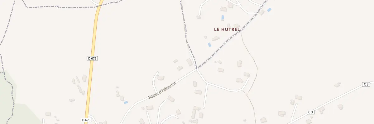 Plan du 1408 Rte d’Hébertot à Saint-André-d’Hébertot
