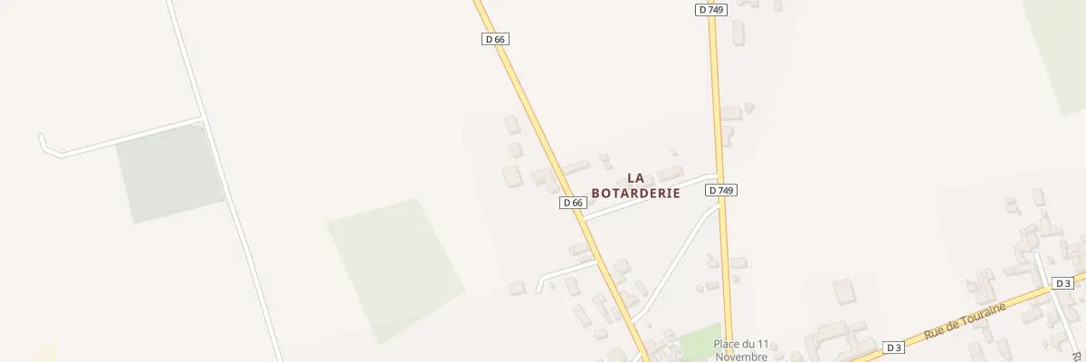Plan du 14 Rue du Maine à Channay-sur-Lathan