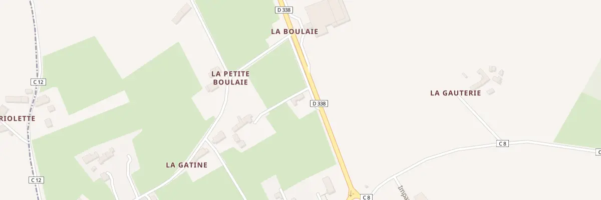 Plan du 1359 Rte du Mans à Écommoy