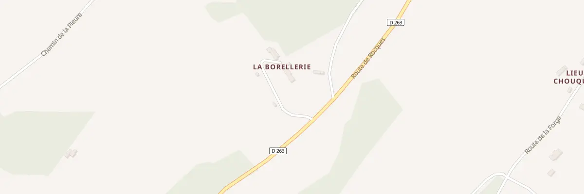 Plan du 1170 Rte de Rocques à Fauguernon