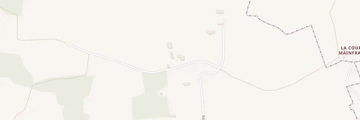 Plan du 1938 Che du Calvaire à Rocques