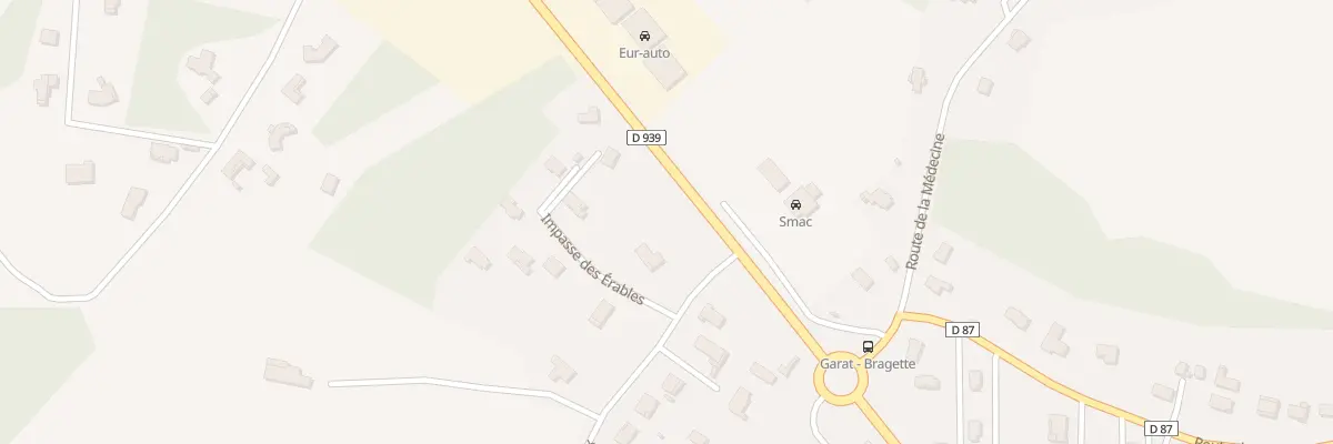 Plan du 5564 Rue de Chaix à Garat