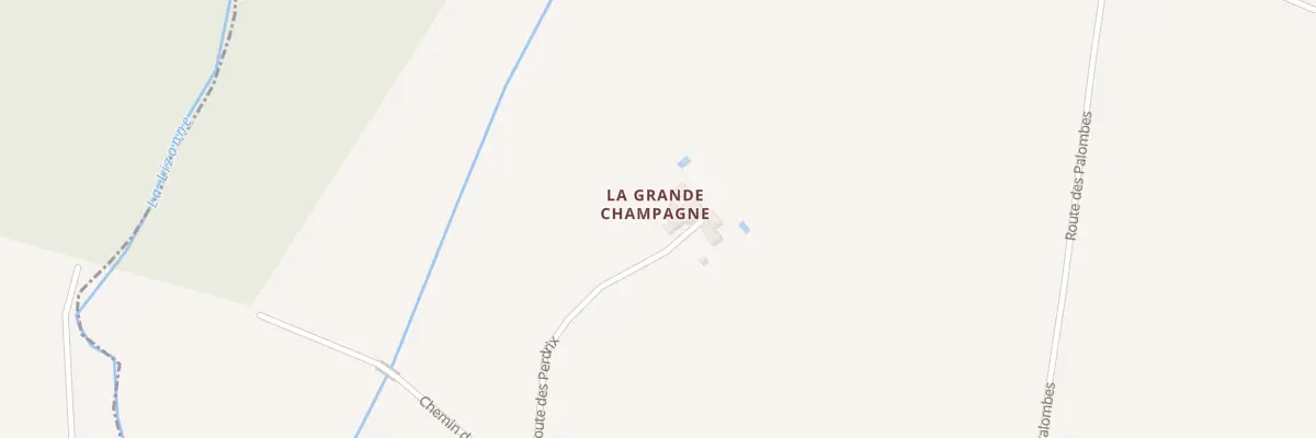 Plan du 18 La Grande Champagne à Nanteuil-Auriac-de-Bourzac