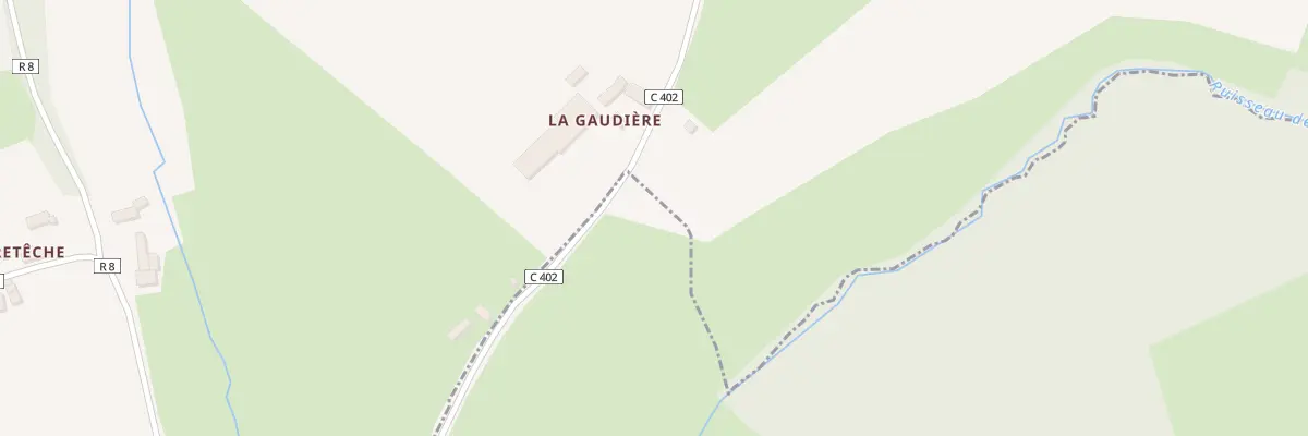 Plan du 5285 La Gaudiere à Saint-Rémy-du-Val