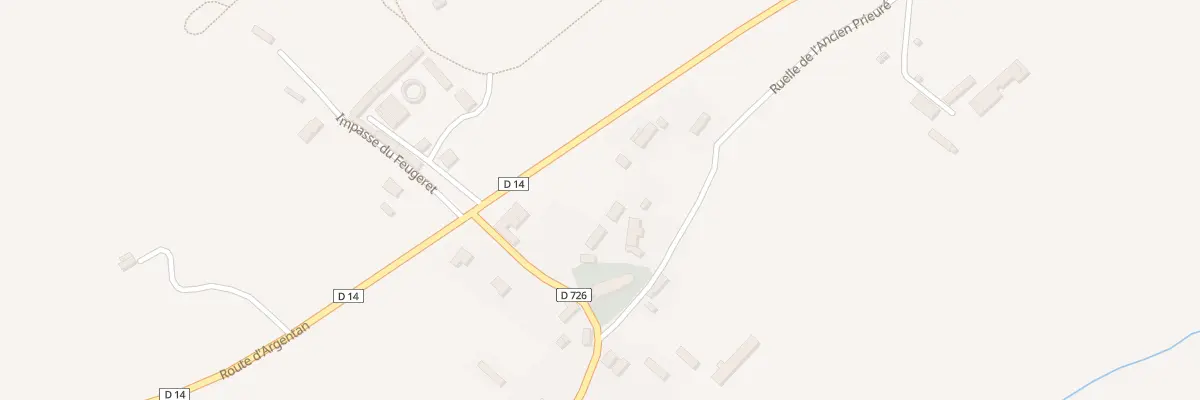 Plan du 14 Rue du Bourg à Croisilles