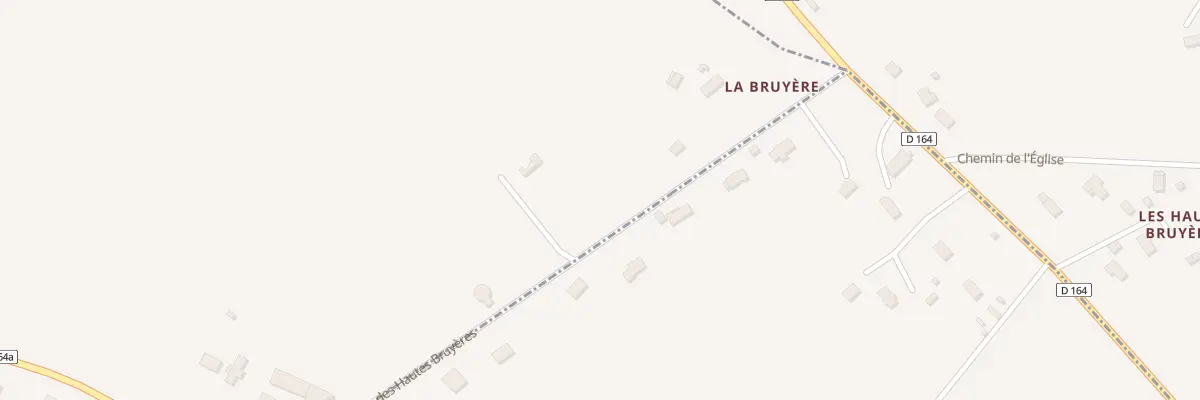 Plan du 255 Che La Bruyere de Glos à Saint-Jean-de-Livet