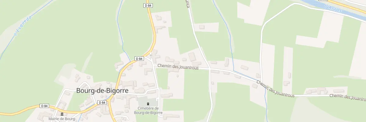 Plan du 5145 Le Village à Bourg-de-Bigorre