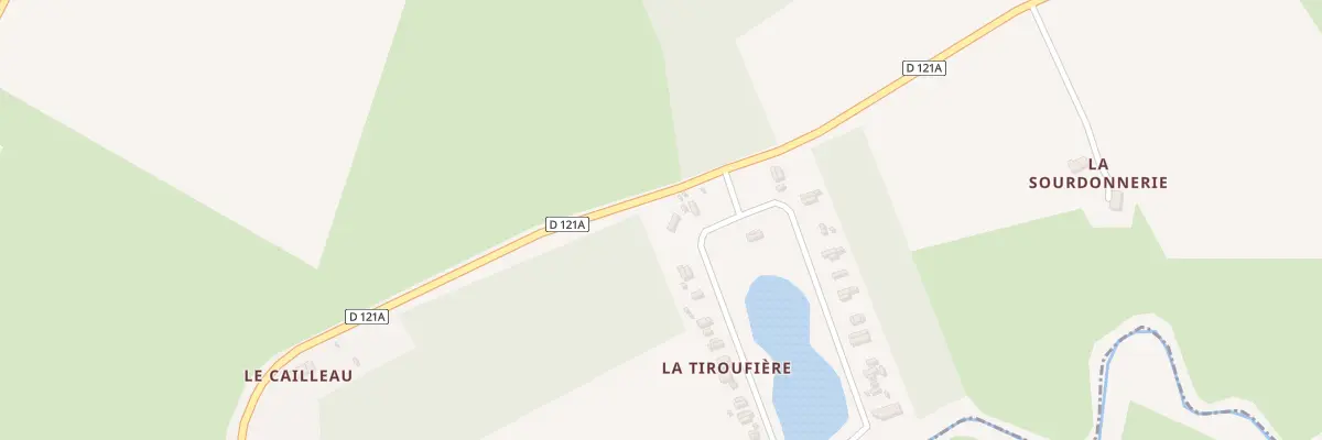 Plan du 5206 La Tiroufiere à Congé-sur-Orne