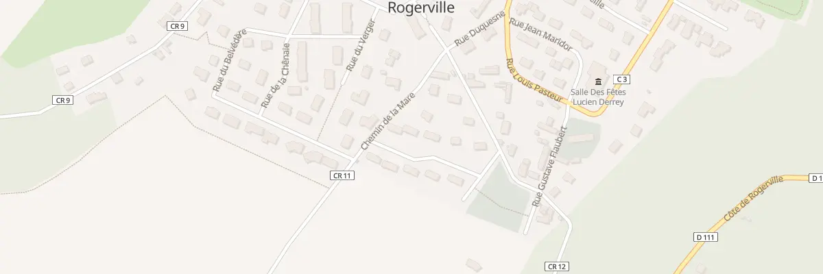 Plan du 4 Rue du Pâtis de Longuemare à Rogerville