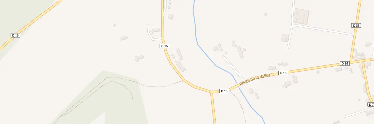 Plan du 9297 Rte de la Vallée à Canapville
