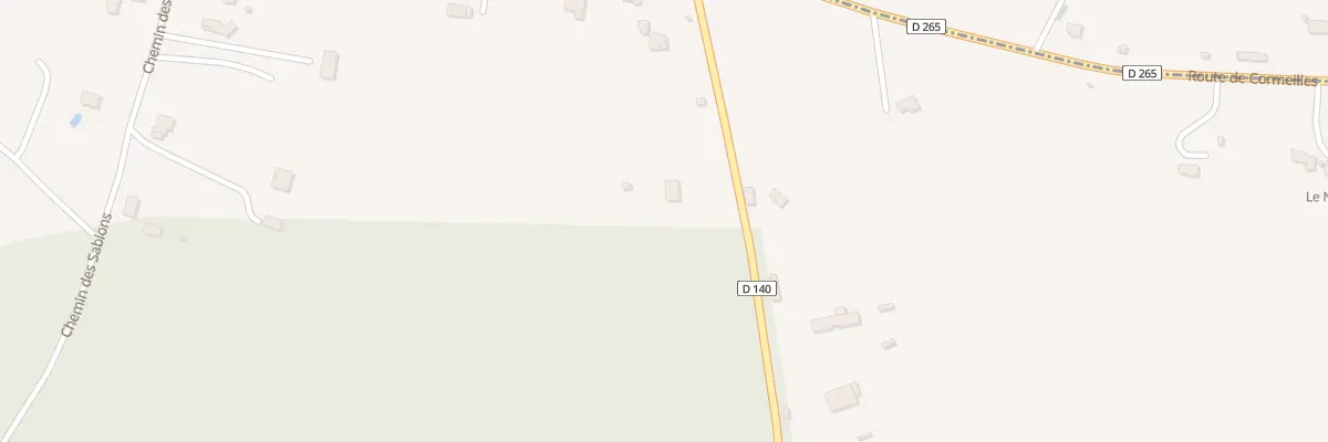 Plan du 1307 Rte des Authieux-sur-Calonne au Mesnil-sur-Blangy