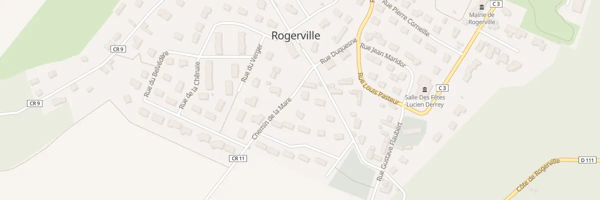 Plan du 1 Che de la Mare à Rogerville